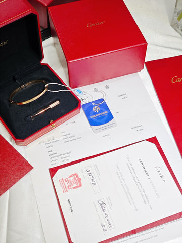 Cartier LOVE Bracelet, Small Model