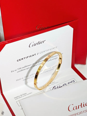 Cartier LOVE Bracelet, Small Model