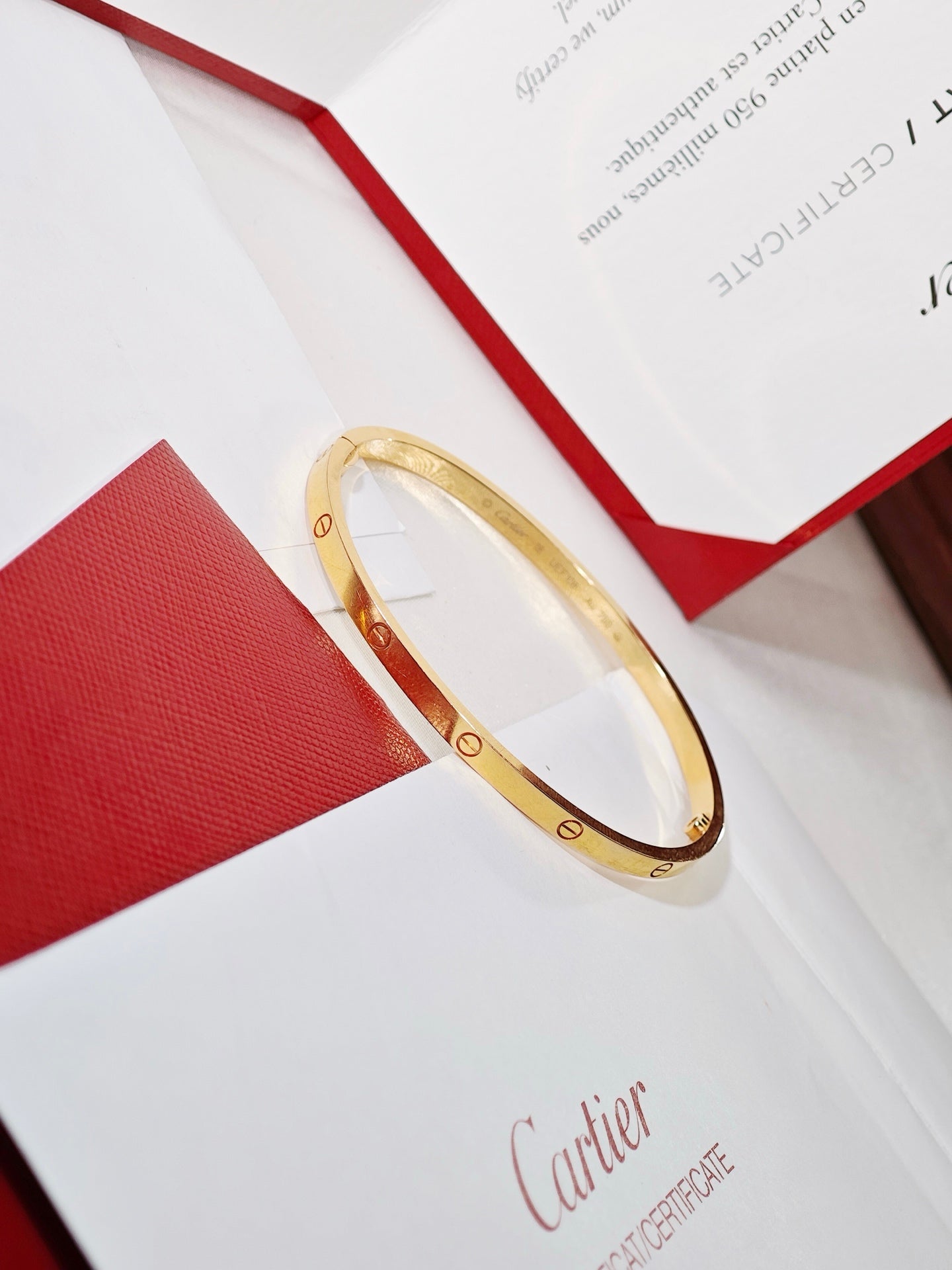 Cartier LOVE Bracelet, Small Model