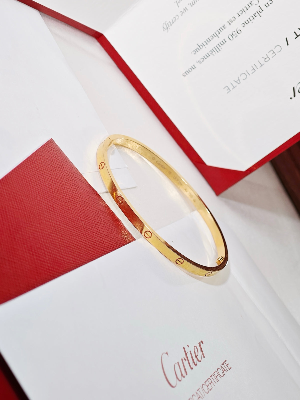 Cartier LOVE Bracelet, Small Model