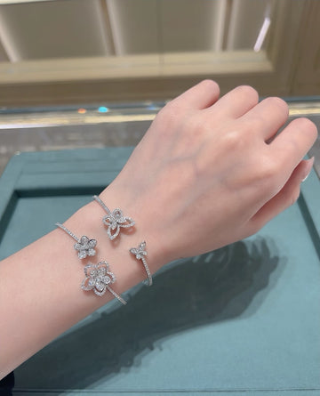 GRAFF Butterfly Silhouette Open Diamond Bangle