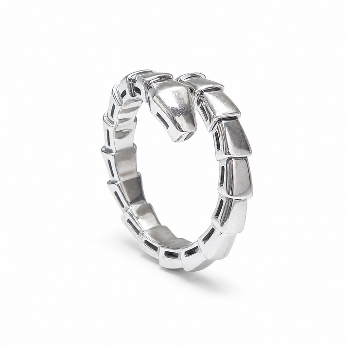 BVLGARI Serpenti Viper White Gold Ring