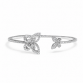GRAFF Butterfly Silhouette Open Diamond Bangle