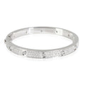 Cartier LOVE Collection Diamond-Paved Bracelet in 18K White Gold